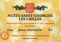 2014 Chevillon Nuits St Georges Les Cailles